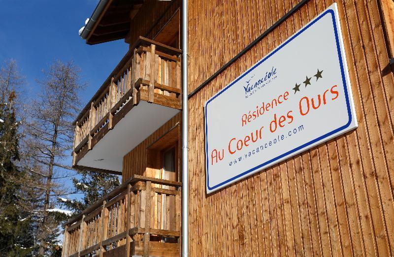 Vacancéole - Au Coeur des Ours Aparthotel Les Deux Alpes Exterior foto